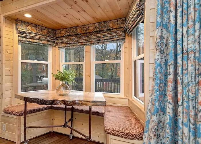 Amazing Treehouse Chalet At Sugar Mountain Resort